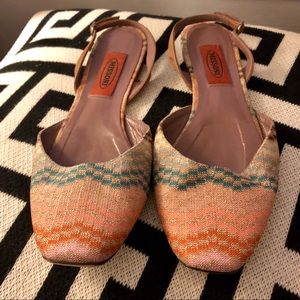 Authentic Missoni Slides/ Flats - size 39 / 8.5